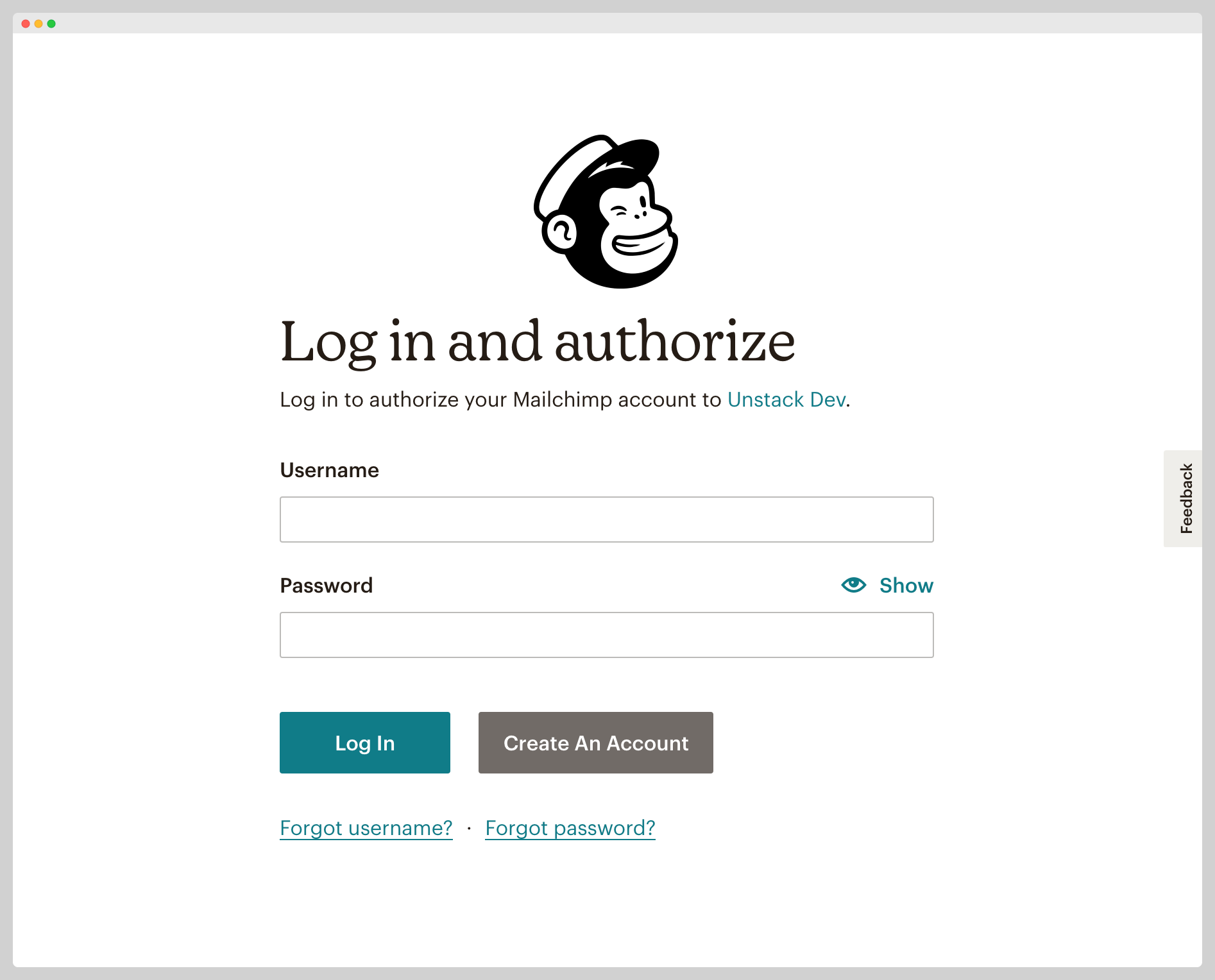 Logging to MailChimp